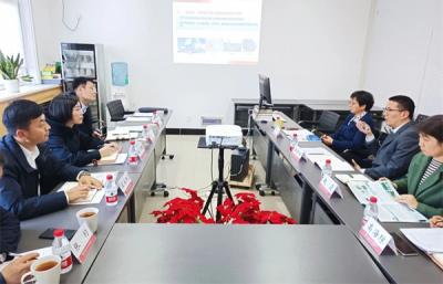 台子镇党委书记刘群带队到中国建材研究总院进行项目对接和新型建材产业集聚区推介