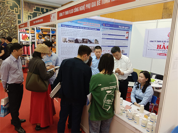 山东浩宇建材越南公司闪耀河内建材展，聚羧酸系高性能减水剂等多款产品引关注